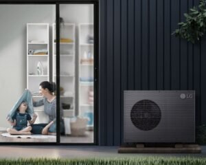 Pompe à chaleur LG installée dans le canton de Vaud avec AFM